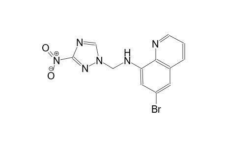 8-quinolinamine, 6-bromo-N-[(3-nitro-1H-1,2,4-triazol-1-yl)methyl]-