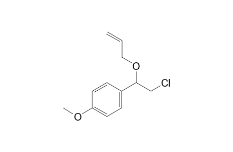 1-(1-(Allyloxy)-2-chloroethyl)-4-methoxybenzene