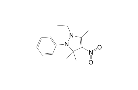 2-Ethyl-3,5,5-trimethyl-4-nitro-1-phenyl-3-pyrazoline