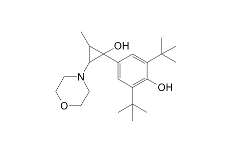 2-Morpholino-3-methyl-1-(3,5-di-tert-butyl-4-hydroxy)phenylcyclopropanol