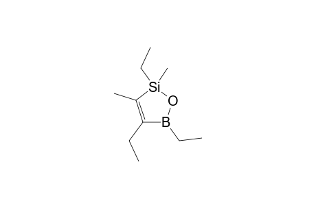 2,4,5-Triethyl-2,3-dimethyl-2,5-dihydro-1,2,5-oxasilaborole