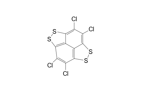 1,2-Dithiolo[3',4',5':4,5]naphtho[1,8-cd][1,2]dithiole, 3,4,7,8-tetrachloro-