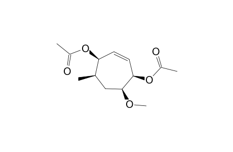 r-3,c-7-diacetoxy-c-4-methoxy-c-6-methylcyclohept-1-ene