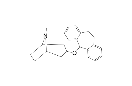 3-(10,11-Dihydro-5H-dibenzo[a,d]cyclohepten-5-yloxy)-8-methyl-8-azabicyclo[3.2.1]octane