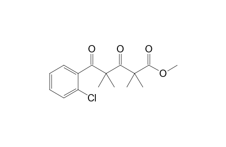 Methyl 5-(2-chlorophenyl)-2,2,4,4-tetramethyl-3,5-dioxopentanoate