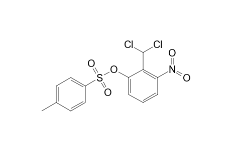 2-Dichloromethyl-3-nitrophenyl toluene-4-sulfonate