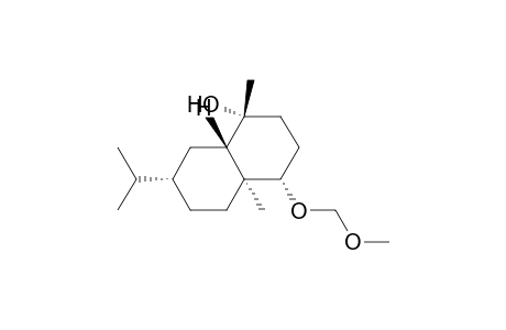 (1.alpha.,4.alpha.,4a.alpha.,7.alpha.,8a.beta.)-decahydro-4-(methoxymethoxy)-1,4a-dimethyl-7-(1-methylethyl)-1-naphthalenol