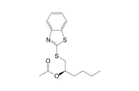 (R)-(-)-1-(Benzothiazol-2-ylsulfanyl)-2-acetoxyhexane
