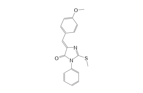 (5Z)-5-(4-methoxybenzylidene)-2-(methylsulfanyl)-3-phenyl-3,5-dihydro-4H-imidazol-4-one