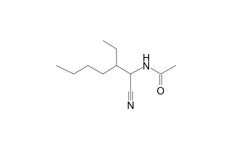 N-(1-Cyano-2-ethylhexyl)acetamide