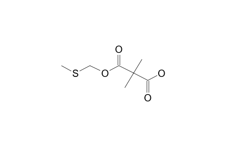 Propanedioic acid, 2,2-dimethyl-, (methylthio)methyl ester