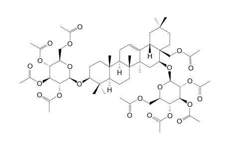 LONGISPINOGENIN-3,16-DI-O-BETA-D-GLUCOPYRANOSIDE-NONAACETATE