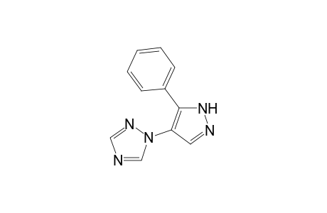 4-(1',2',4'-Tr8iazol-1'-yl)-5-phenyl-1H-pyrazole