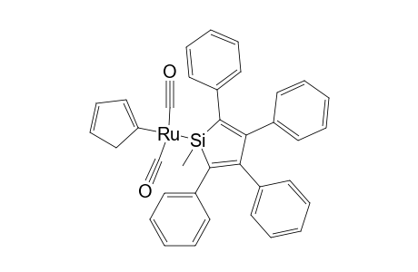 (1-Methyl-2,3,4,5-tetraphenyl-1-silacyclopentadienyl)cyclopentadienyldicarbonylruthenium
