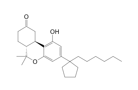 (6aR,10aR)-3-(1-Hexyl-cyclopent-1-yl)-6,6a,7,8,10,10a-hexahydro-1-hydroxy-6,6-dimethyl-9H-dibenzo[b,d]pyran-9-one