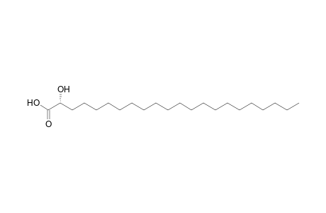 (2R)-2-hydrooxy-4-docosenic acid
