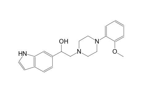 1H-indole-6-methanol, alpha-[[4-(2-methoxyphenyl)-1-piperazinyl]methyl]-