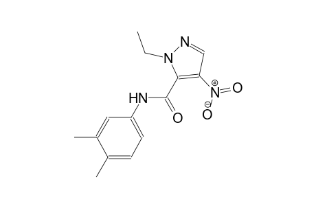 N-(3,4-dimethylphenyl)-1-ethyl-4-nitro-1H-pyrazole-5-carboxamide