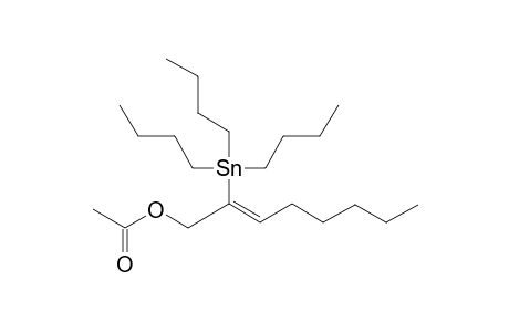 2-Tributylstannyl-2-octen-1-yl acetate