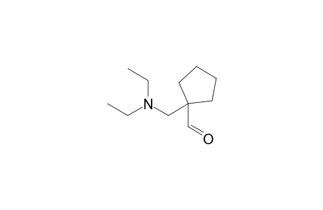 1-(diethylaminomethyl)-1-cyclopentanecarboxaldehyde