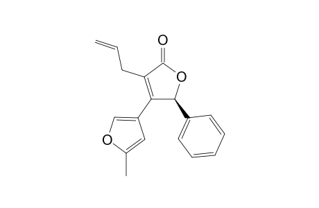 3-Allyl-4-(3'-(5'-methylfuranyl)-5-phenyl-2(5)-furanone