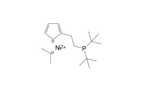 {[2-(Di-tert-butylphosphanyl)ethyl]cyclopentadienyl}-(isopropyl)nickel(II)