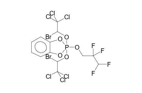 2-(2,2,3,3-TETRAFLUOROPROPOXY)-2,2-BIS(1-BROMO-2,2,2-TRICHLOROETHOXY)-4,5-BENZO-1,3,2-DIOXAPHOSPHOLANE (DIASTEREOMER MIXTURE)