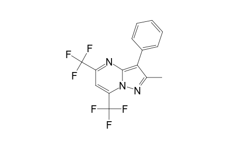 5,7-DI-TRIFLUOROMETHYL-2-METHYL-3-PHENYL-PYRAZOLO-[1,5-A]-PYRIMIDINE