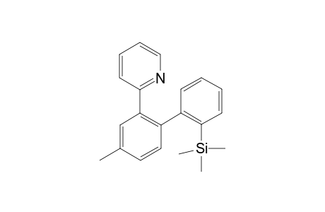 2-(4-Methyl-2'-(trimethylsilyl)-[1,1'-biphenyl]-2-yl)pyridine