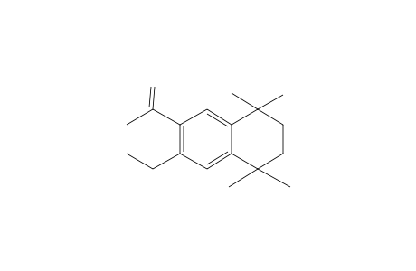 Naphthalene, 6-ethyl-1,2,3,4-tetrahydro-1,1,4,4-tetramethyl-7-(1-methylethenyl)-