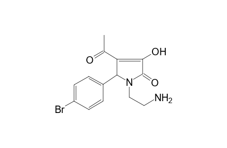 1,5-Dihydropyrrol-2-one, 4-acetyl-1-(2-aminoethyl)-5-(4-bromophenyl)-3-hydroxy-