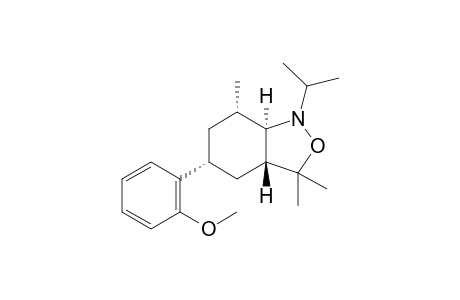 rac-(3aR,5R,7S,7aR)-1-isopropyl-5-(2-methoxyphenyl)-3,3,7-trimethyloctahydrobenzo[c]Isoxazole