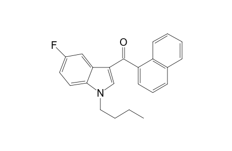 1-Butyl-5-fluoro-3-(1-naphthoyl)indole