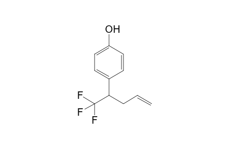 4-[1'-Allyl-2',2',2'-trifluoroethyl]-phenol