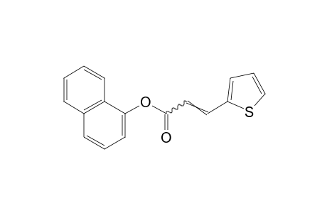 2-thiopheneacrylic acid, 1-naphthyl ester