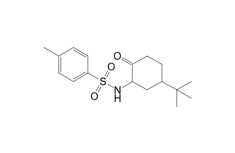 2-(N-(p-Tolylsulfonyl)amino)-4-t-butylcyclohexaneone