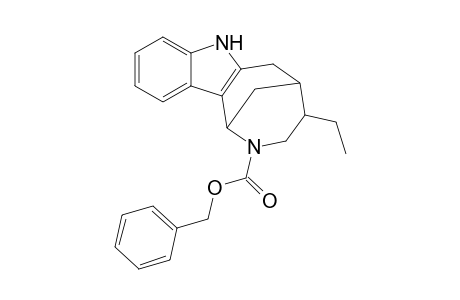 (1RS,4RS,5RS)-2-((Benzyloxycarbonyl)-4-ethyl-1,2,3,4,5,6-hexahydro-1,5-methanoazocino[3,4-b]indole