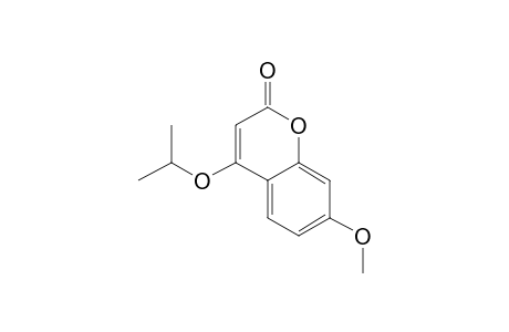 4-(2-Propyl)oxy-7-methoxycoumarin