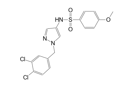 N-[1-(3,4-dichlorobenzyl)-1H-pyrazol-4-yl]-4-methoxybenzenesulfonamide