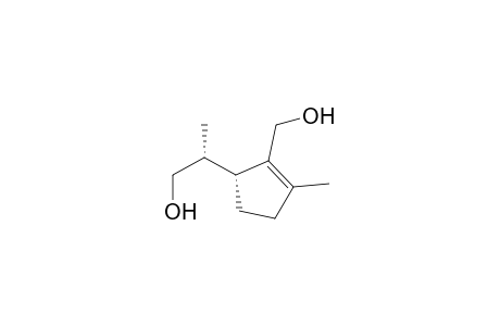 2-Cyclopentene-1-ethanol, 2-(hydroxymethyl)-.beta.,3-dimethyl-, [R-(R*,R*)]-