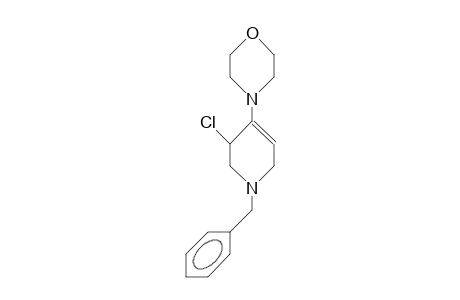 4-(1-Benzyl-3-chloro-1,2,3,6-tetrahydro-4-pyridyl)-morpholine
