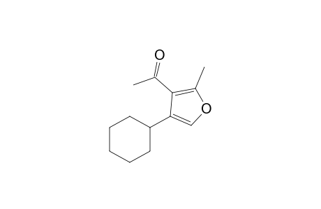 2-Methyl-3-acetyl-4-cyclohexylfuran