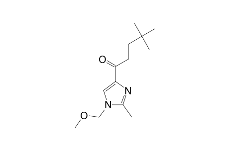 1-[1-(METHOXYMETHYL)-2-PHENYL-1H-IMIDAZOL-4-YL]-4,4-DIMETHYLPENTANONE