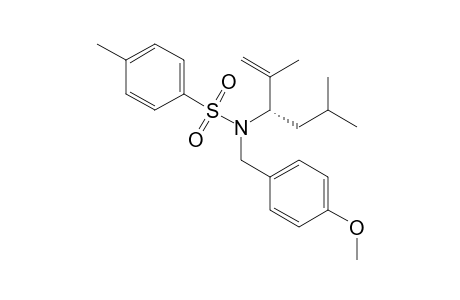 (3S)-2,5-Dimethyl-3-[N-(4-methoxybenzyl)-N-tosylamino]-1-hexene
