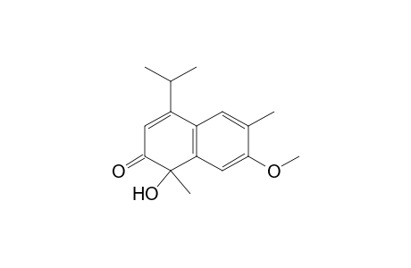 1-Hydroxy-4-isopropyl-7-methoxy-1,6-dimethyl-2(1H)-naphthalenone