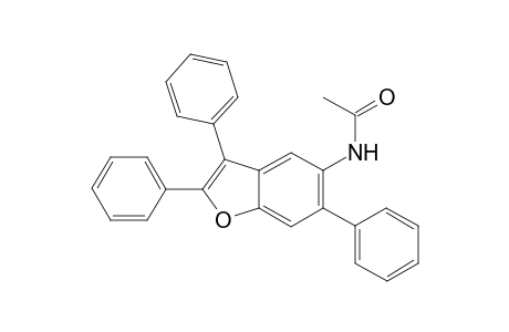 N-(2,3,6-Triphenylbenzofuran-5-yl)acetamide