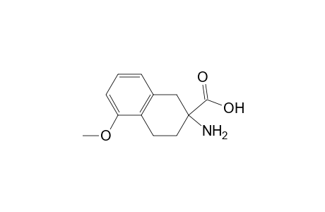 2-Amino-5-methoxy-3,4-dihydro-1H-naphthalene-2-carboxylic acid