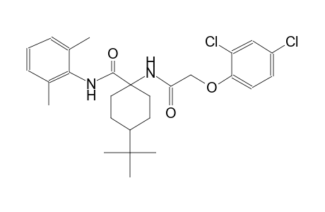 cyclohexanecarboxamide, 1-[[(2,4-dichlorophenoxy)acetyl]amino]-4-(1,1-dimethylethyl)-N-(2,6-dimethylphenyl)-