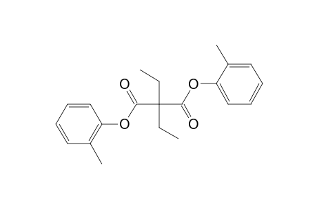 Diethylmalonic acid, di(2-methylphenyl) ester