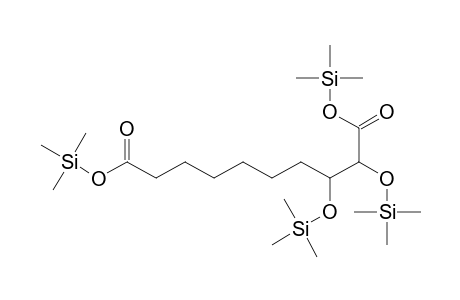 bis(trimethylsilyl) 2,3-bis(trimethylsilyloxy)decanedioate